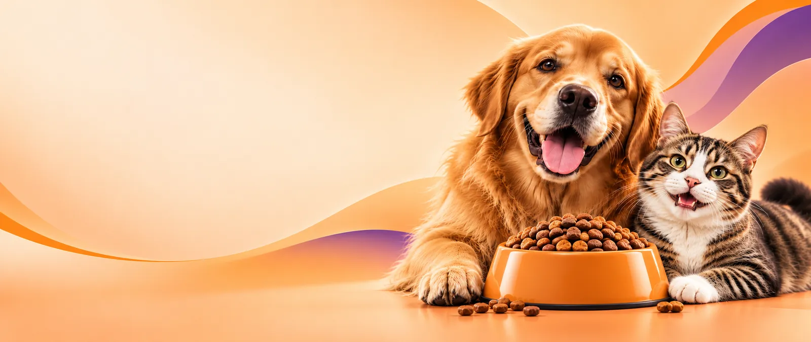 Rações para cães e gatos