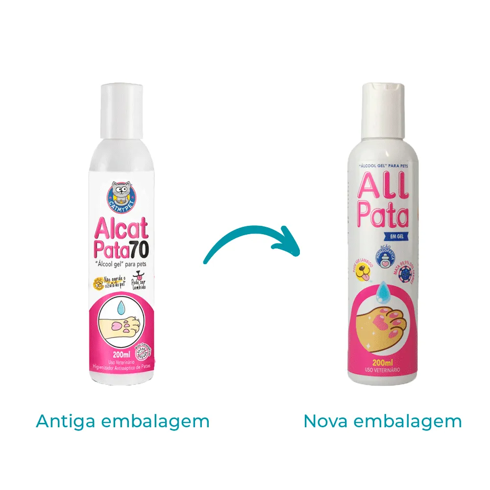 Álcool Gel para Pets All Pata CatMyPet — foto 2