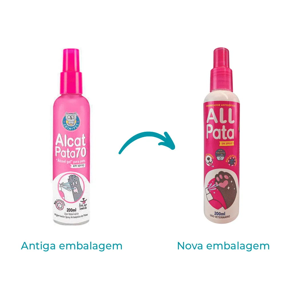 Higienizador Antisséptico All Pata em Spray — foto 2