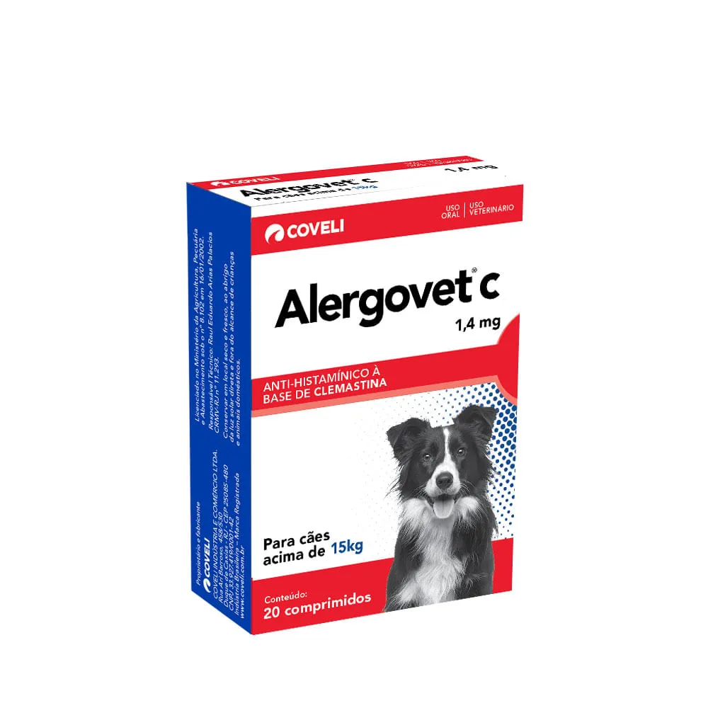 Alergovet C 1,4mg para Cães Acima de 15kg — foto 2