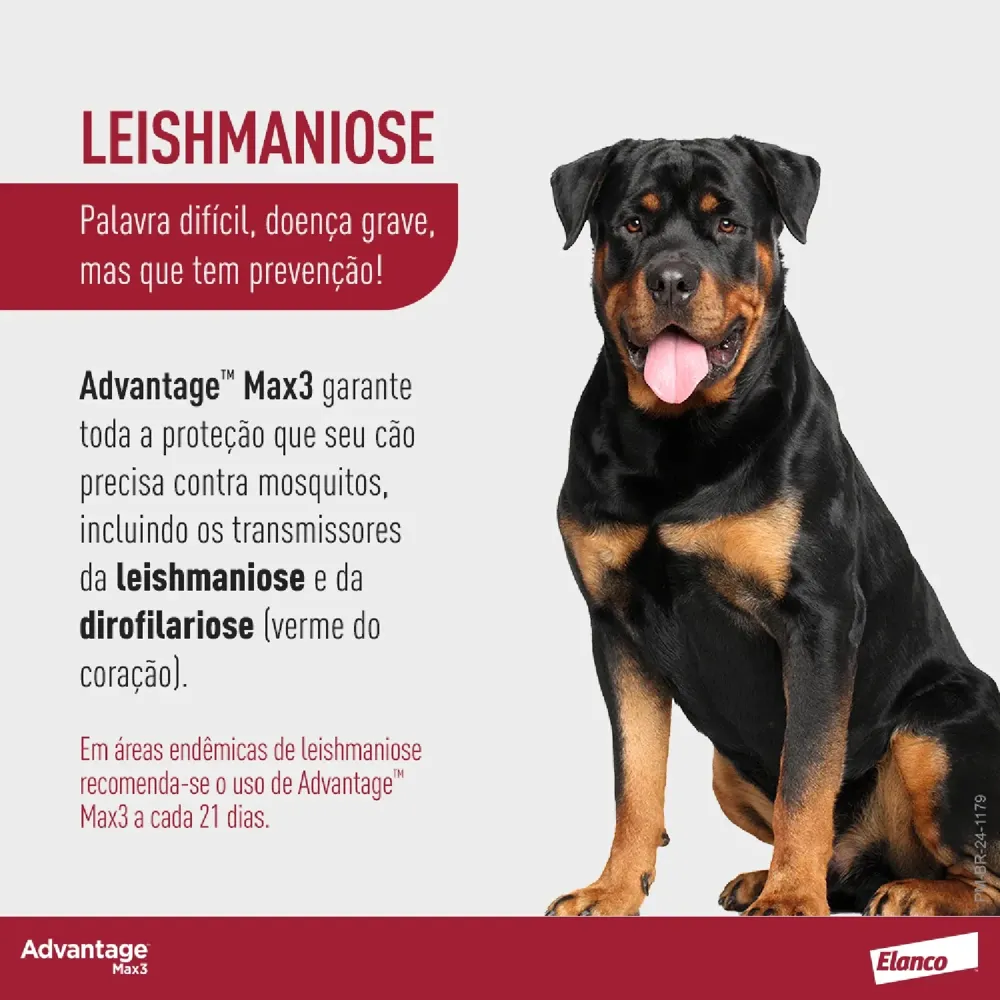 Antipulgas Advantage Max3 Cães 10kg a 25kg — foto 5