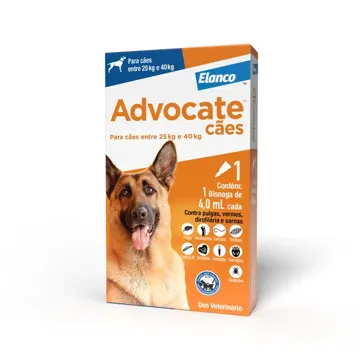 Antipulgas Advocate Cães mais de 25kg