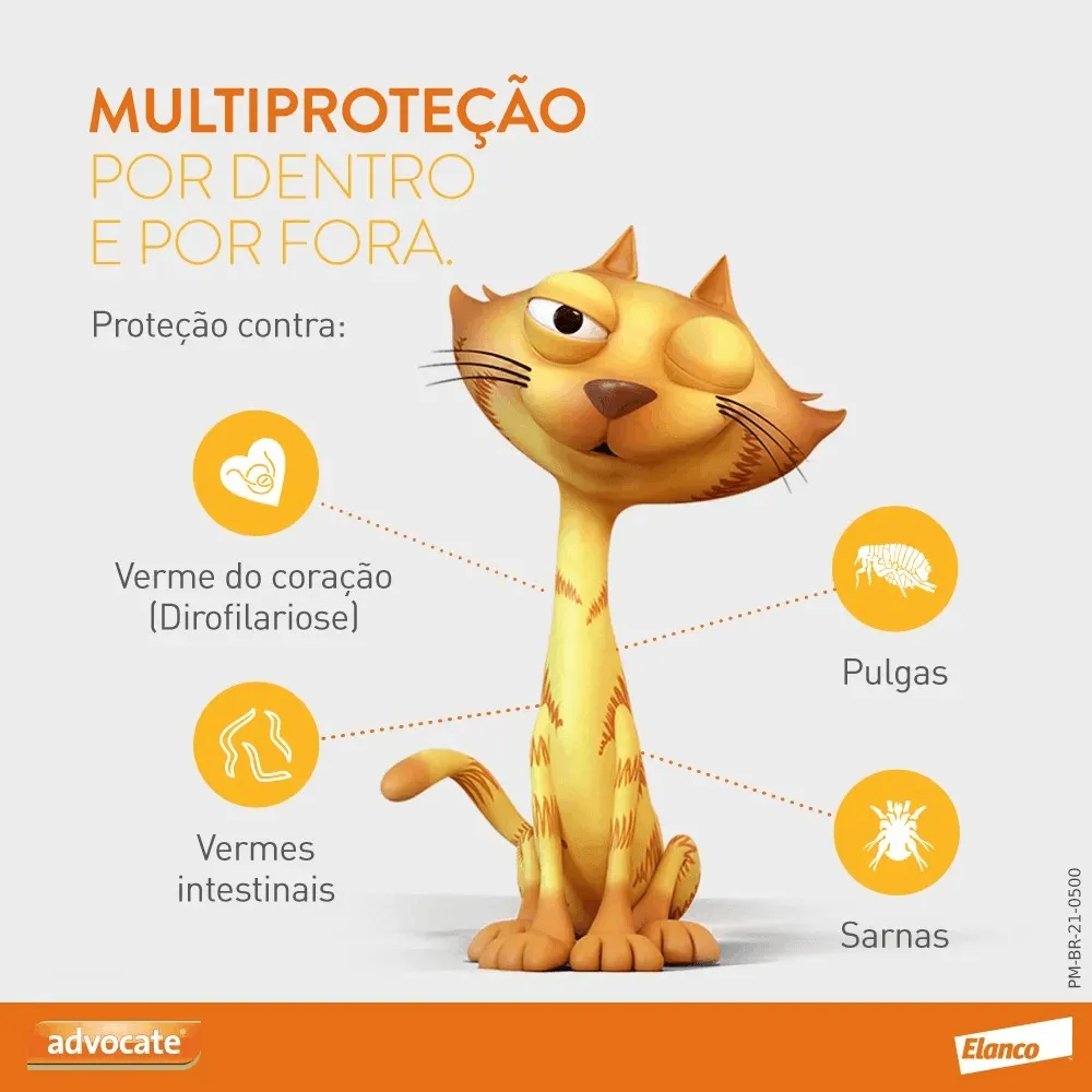 Antipulgas Advocate Gatos até 4 kg — foto 2
