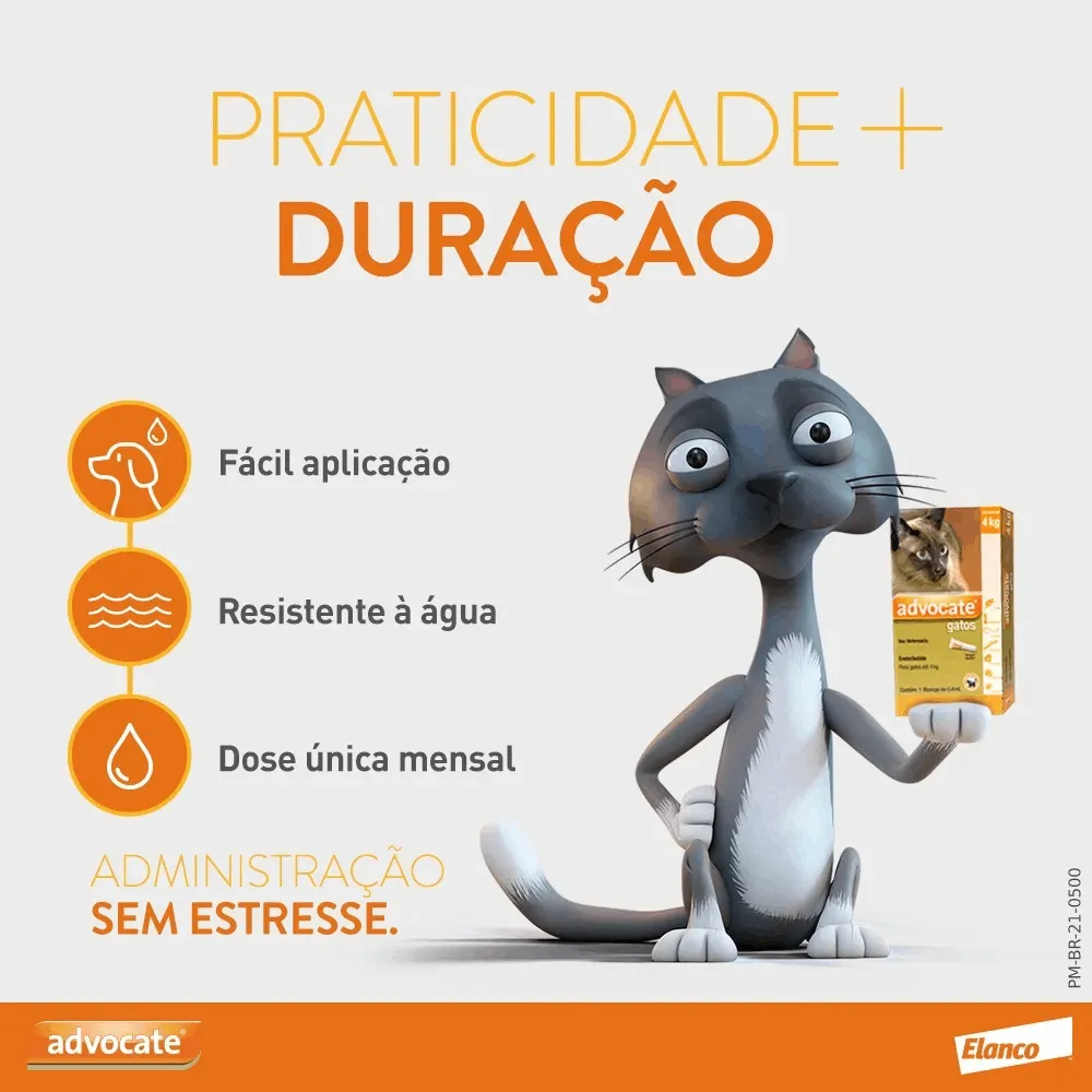 Antipulgas Advocate Gatos até 4 kg — foto 4