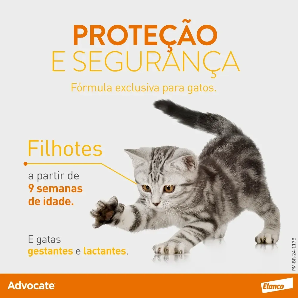 Antipulgas Advocate Gatos entre 4 e 8kg — foto 6