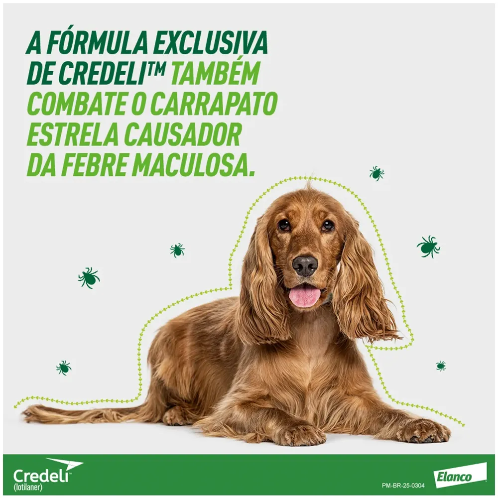 Antipulgas Credeli 112,5mg Cães 2,5 a 5,5kg — foto 4