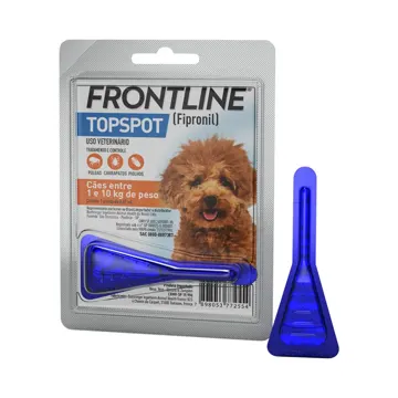 Antipulgas e Carrapatos Frontline Topspot para Cães de 1 a 10kg