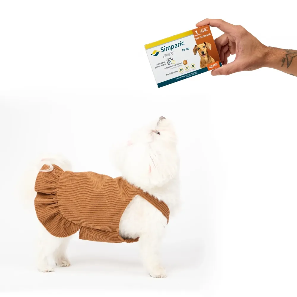 Antipulgas Simparic 20mg para Cães 5 a 10kg — foto 6