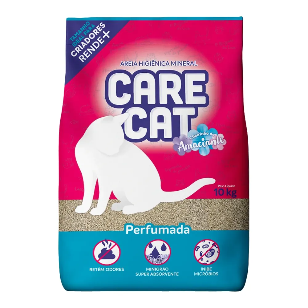 Areia Higiênica para Gatos Carecat Perfumada — foto 6