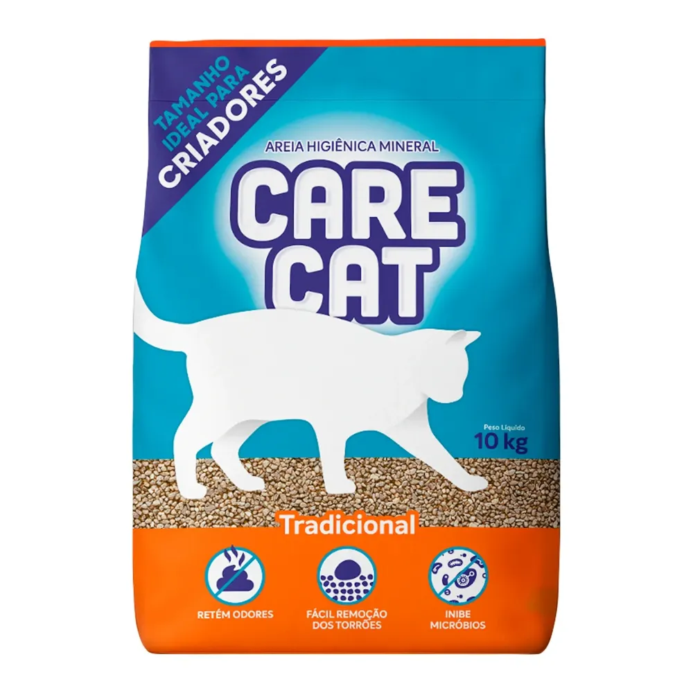 Areia Higiênica para Gatos Carecat Tradicional — foto 6