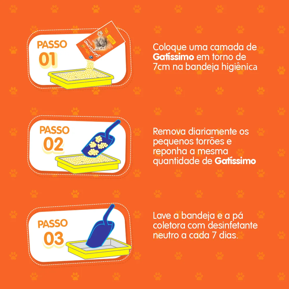 Areia Higiênica Premium Gatíssimo — foto 5
