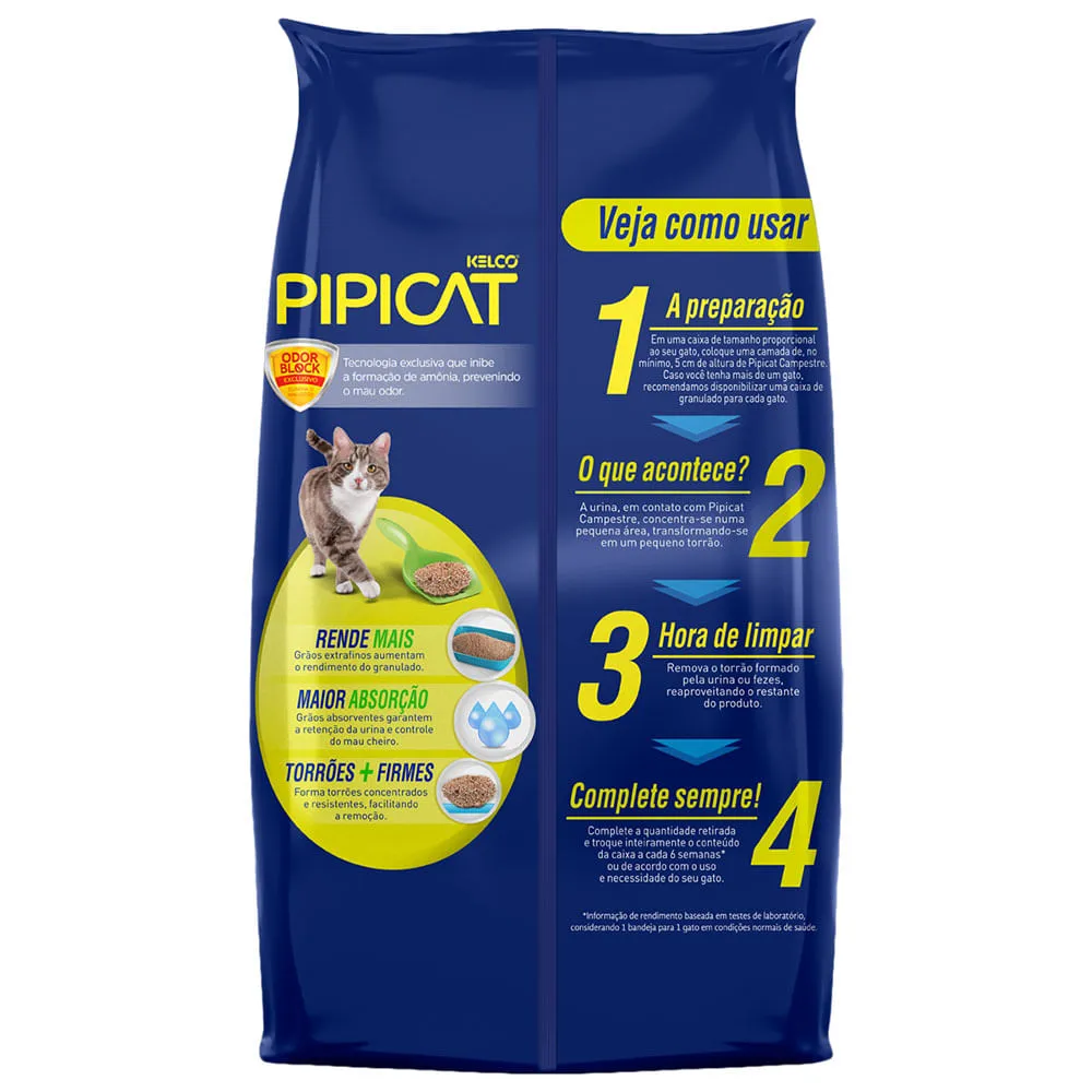 Areia Pipicat Perfumada Campestre para Gatos — foto 2