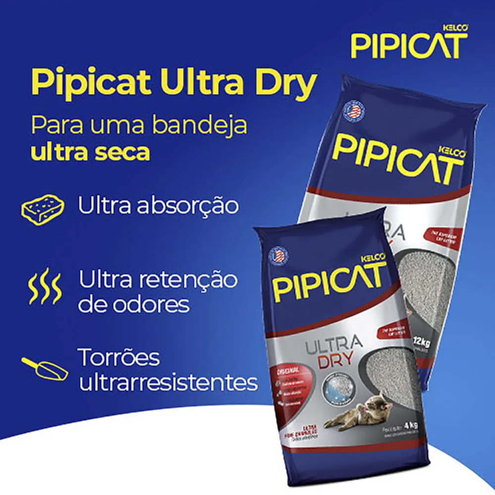 Areia Pipicat Ultra Dry para Gatos — foto 3