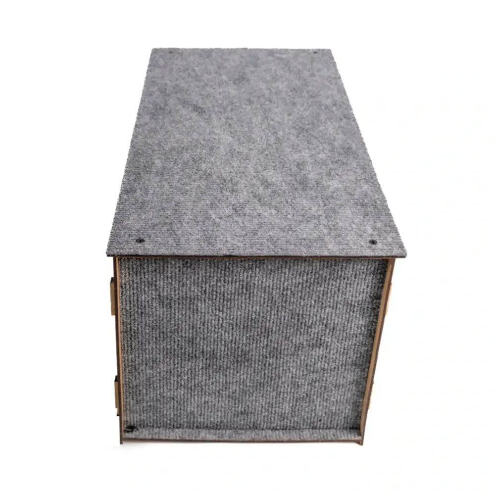 Arranhador Cat Box Fábrica Pet Cinza — foto 3