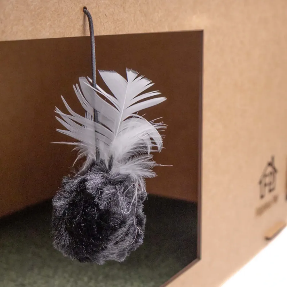 Arranhador Cat Box Fábrica Pet Cinza — foto 4