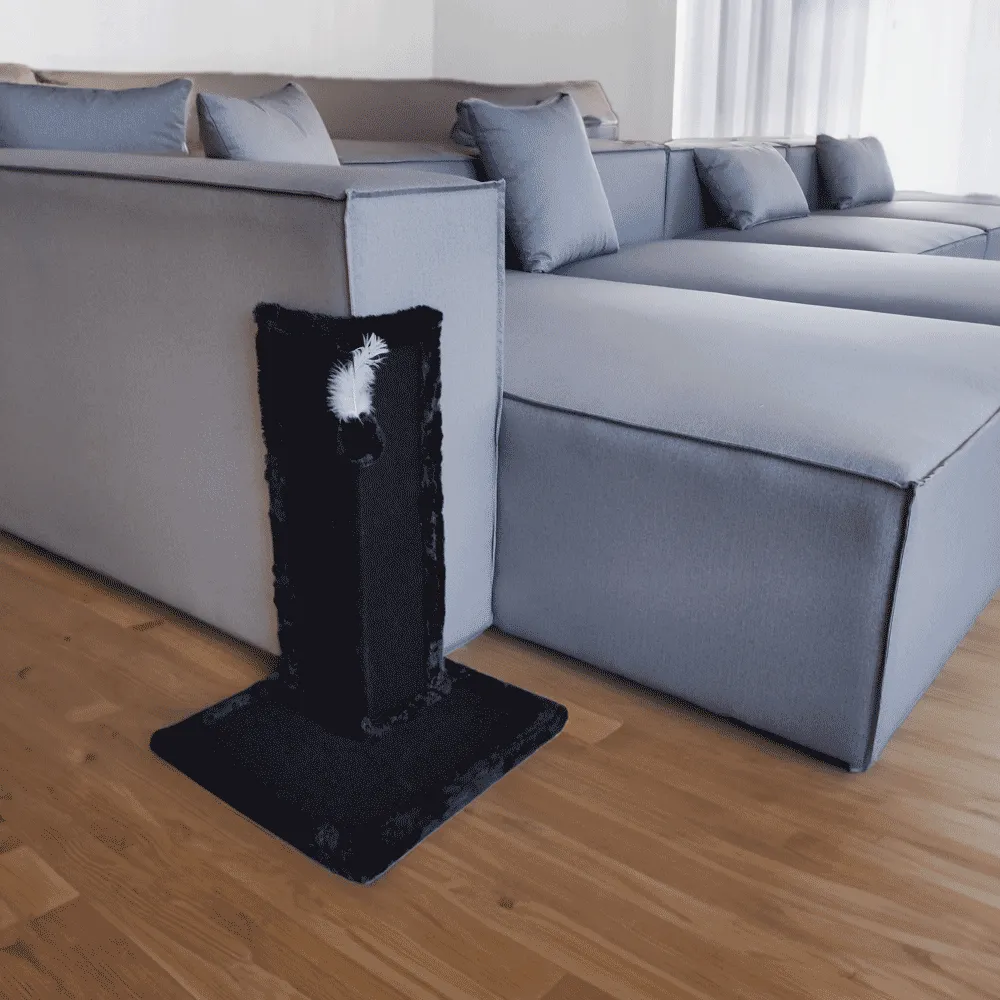 Arranhador para Sofá Fábrica Pet Preto — foto 4