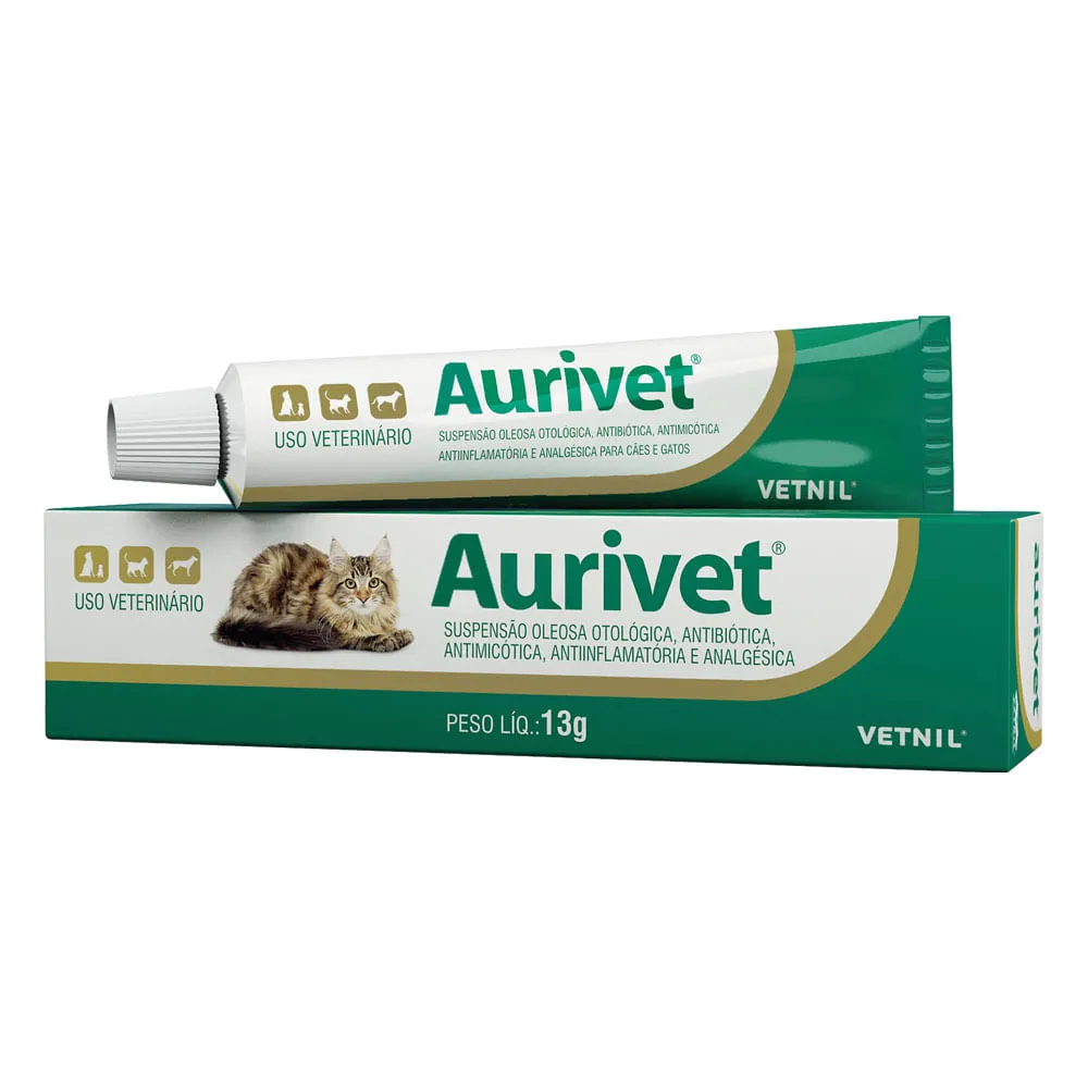 Pomada Otológica Aurivet Vetnil — foto 2