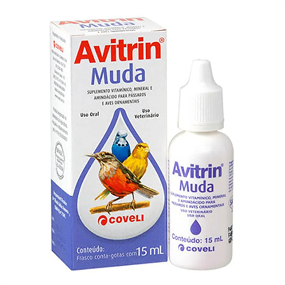 Avitrin Muda Suplemento para Pássaros