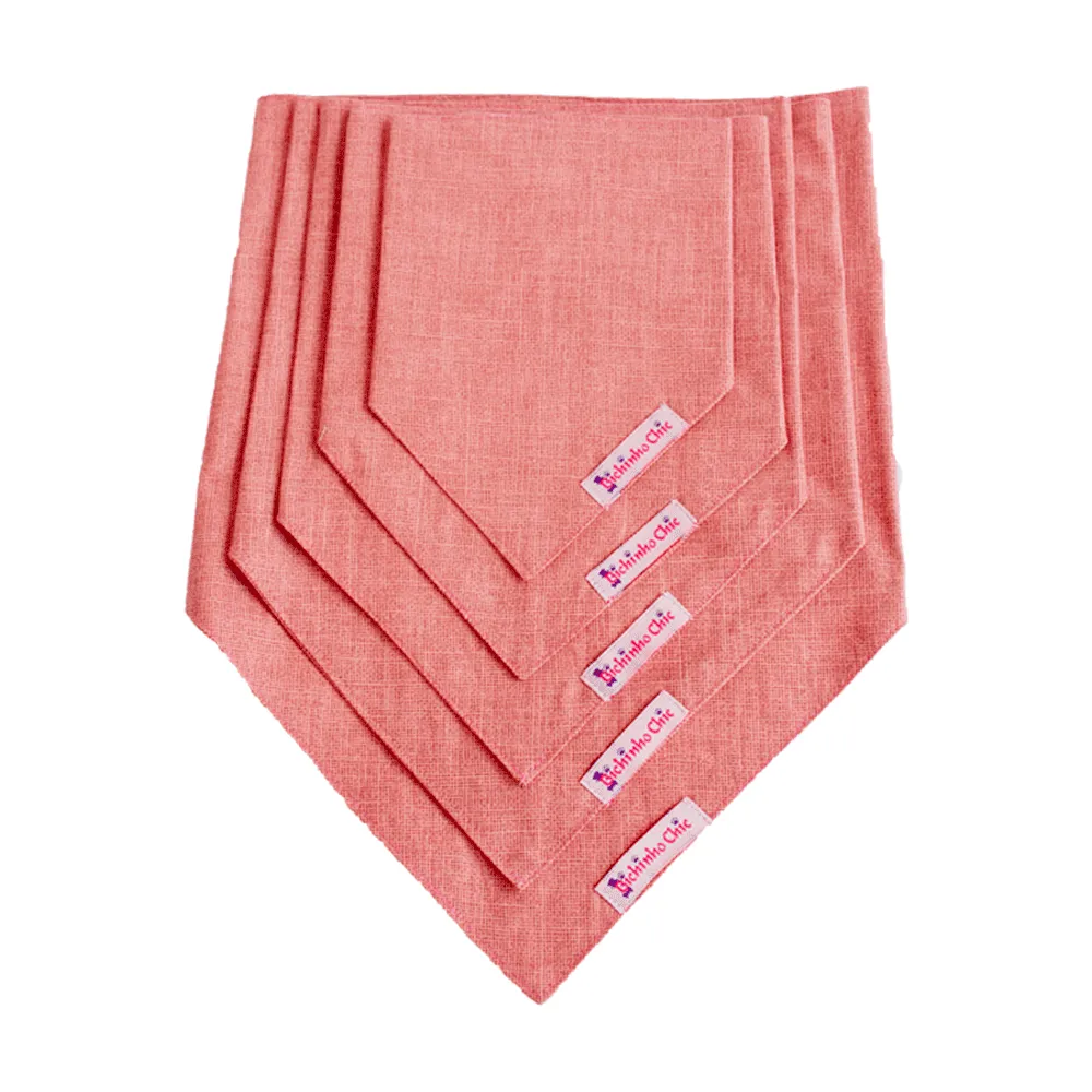 Bandana Básica Rosa Bichinho Chic — foto 3