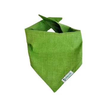 Bandana Básica Verde Bichinho Chic