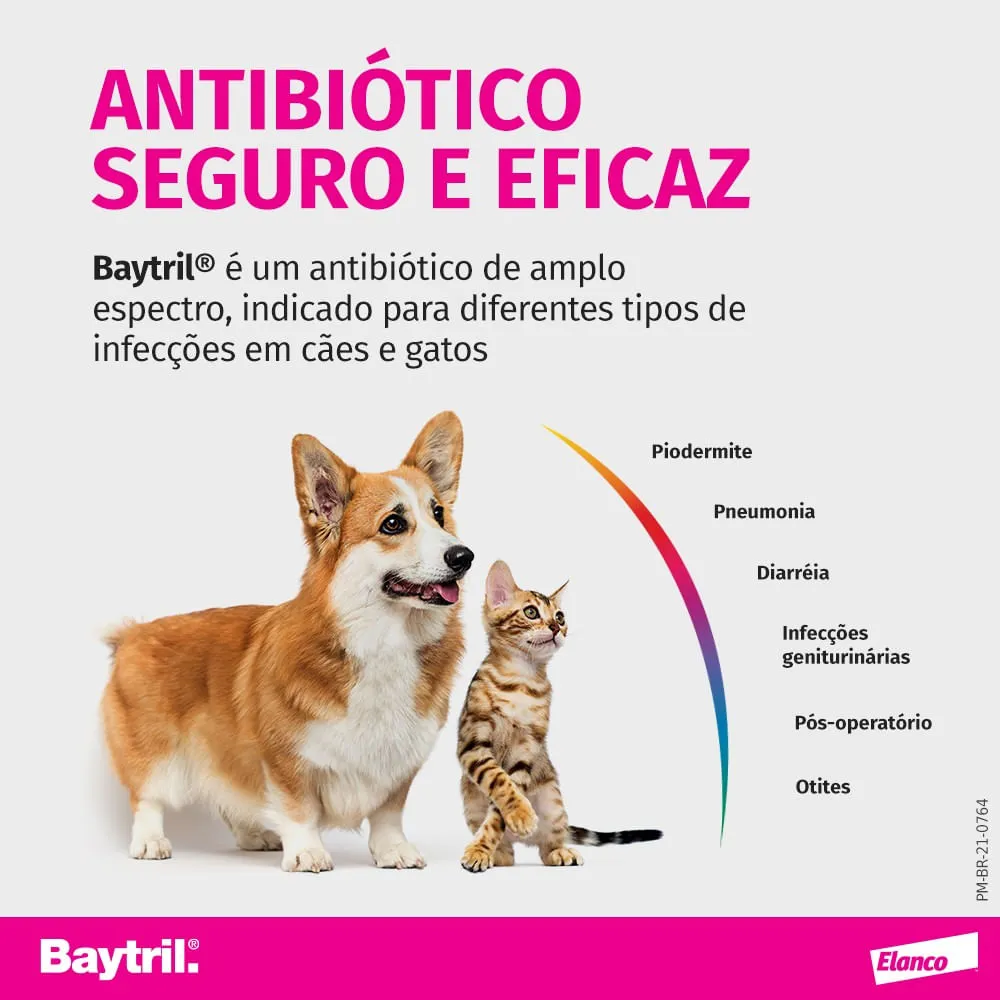 Baytril Flavour 50mg Antimicrobiano — foto 2