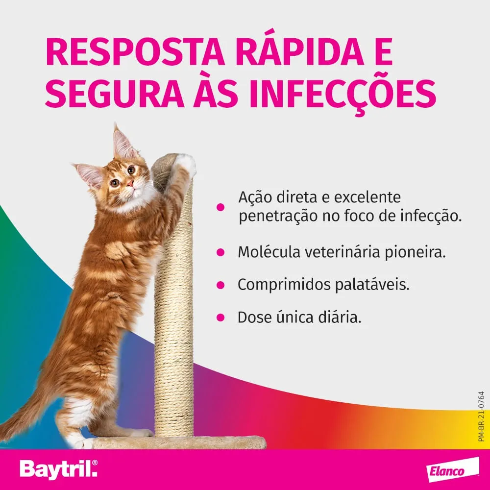 Baytril Flavour 50mg Antimicrobiano — foto 3