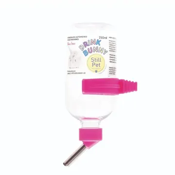 Bebedouro Plástico Drink Bunny Tudo Pet Rosa