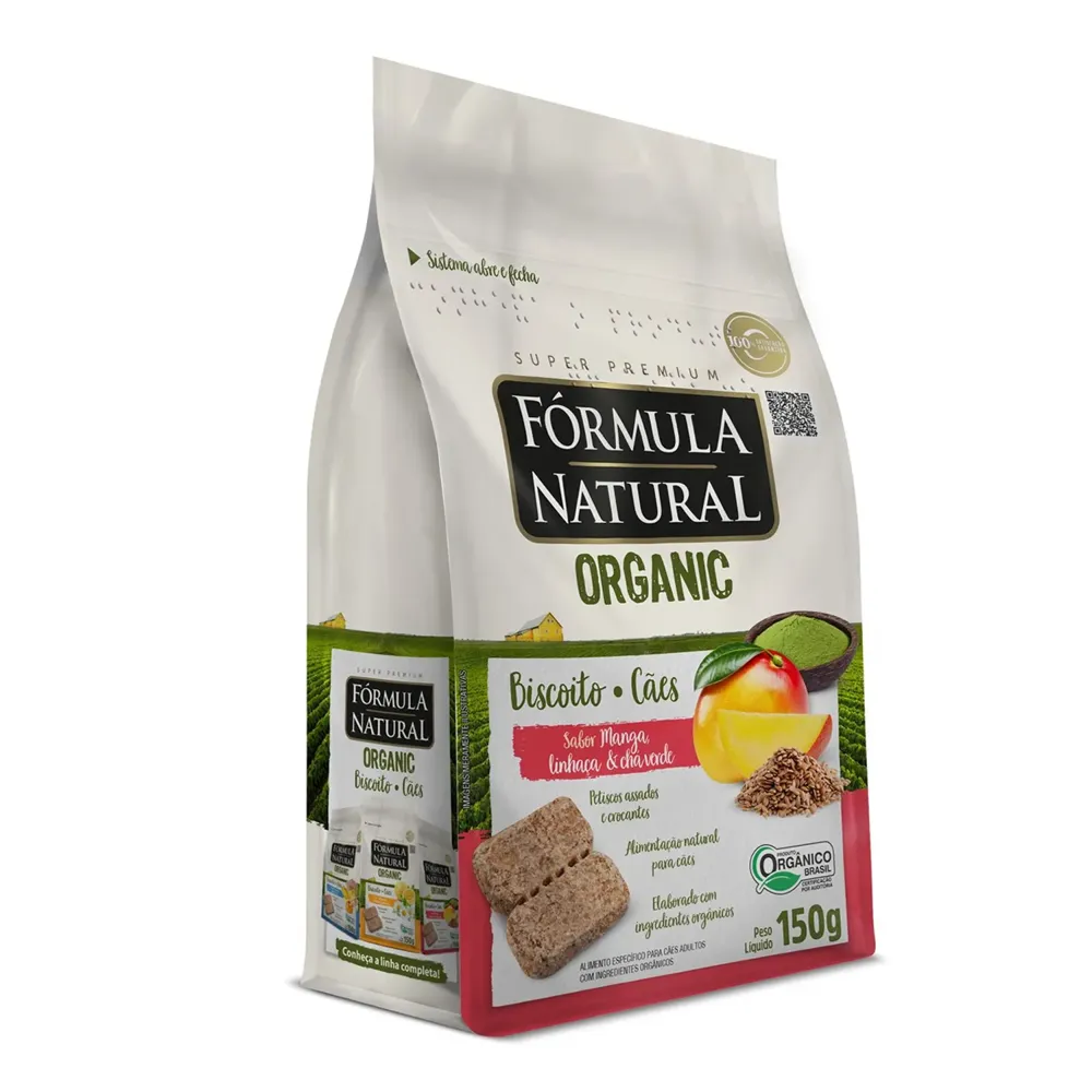Biscoito Fórmula Natural Organic Cães Adultos Manga — foto 3