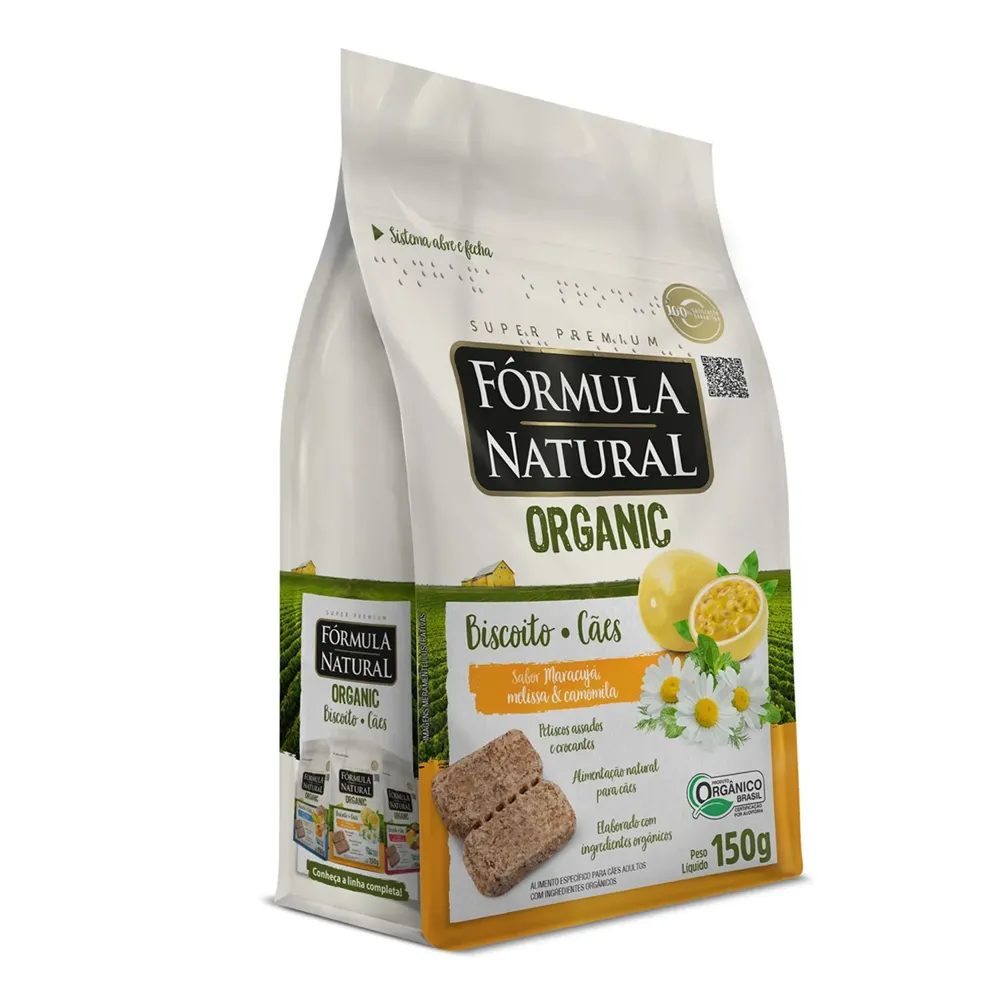 Biscoito Fórmula Natural Organic Cães Adultos Maracujá — foto 3