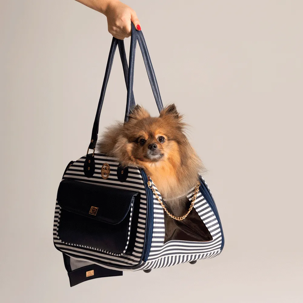 Bolsa de Transporte Fechada Luxo Fábrica Pet Ocean — foto 3