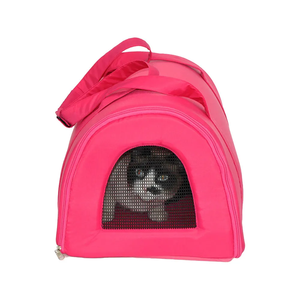 Bolsa de Transporte Luxo Bichinho Chic Rosa — foto 3