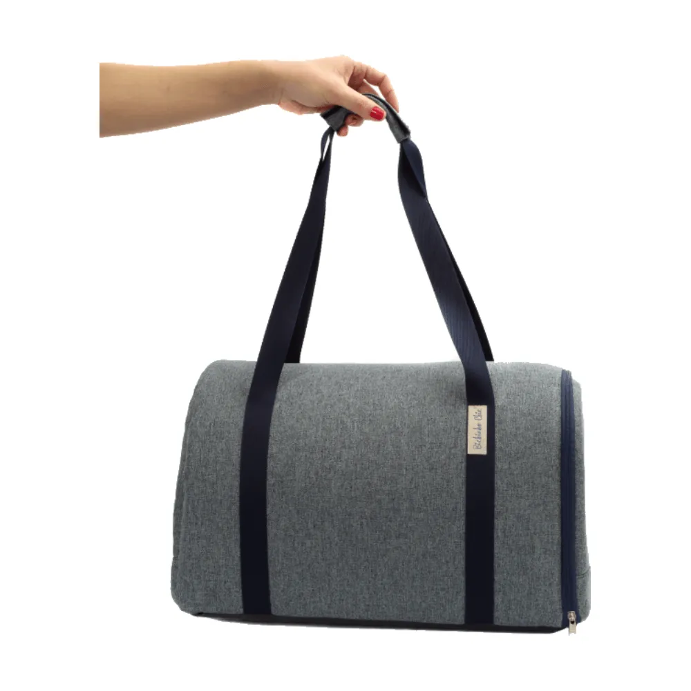 Bolsa de Transporte Veneza Bichinho Chic Azul — foto 2
