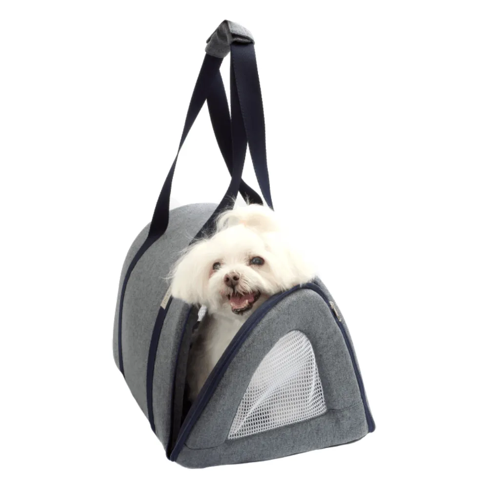 Bolsa de Transporte Veneza Bichinho Chic Azul — foto 4