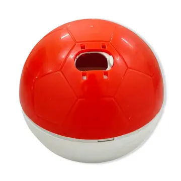 Brinquedo Comedouro Crazy Ball Amicus Vermelho e Branco