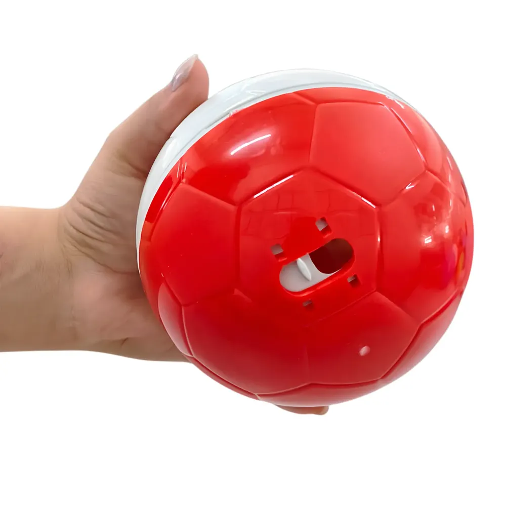 Brinquedo Comedouro Crazy Ball Amicus Vermelho e Branco — foto 4
