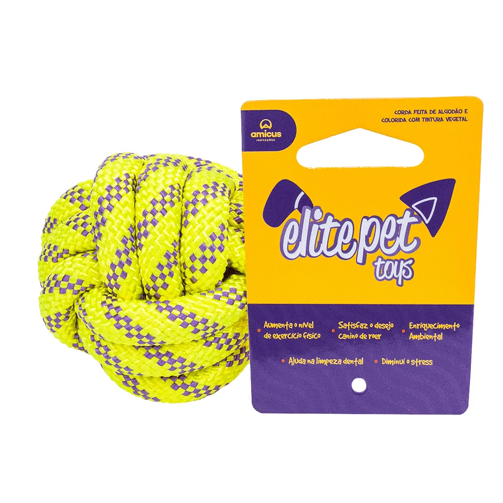 Brinquedo de Corda Elite Pet Toys Ball Amicus — foto 2