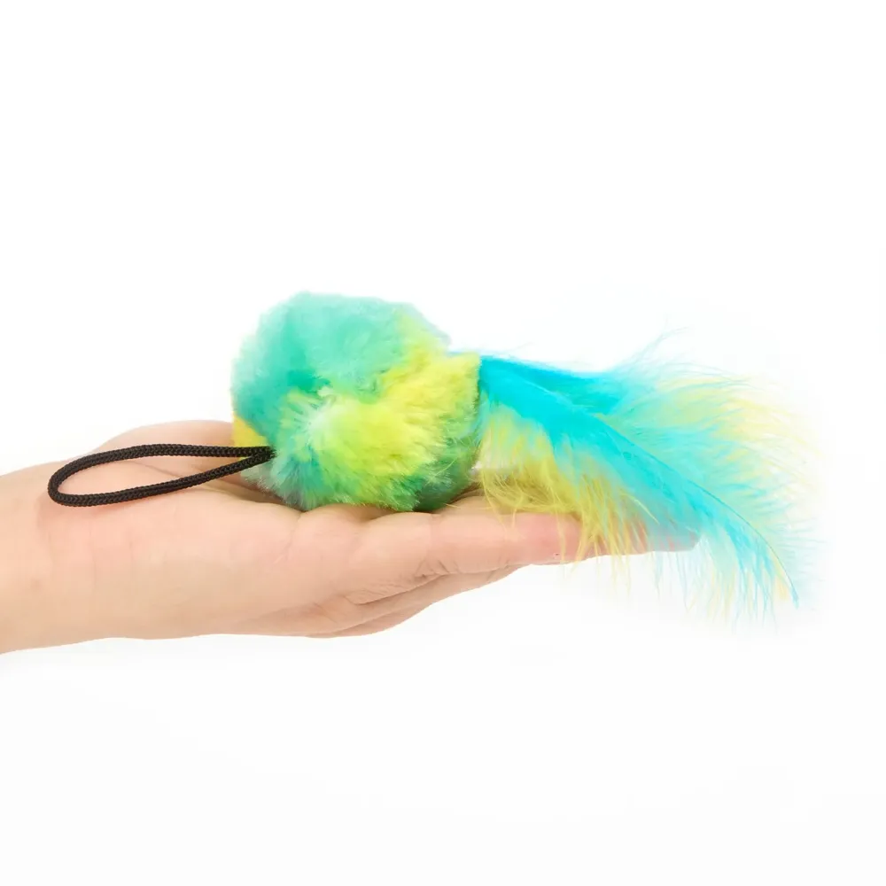 Brinquedo Pelúcia para Gatos Bola Azul Flicks — foto 4