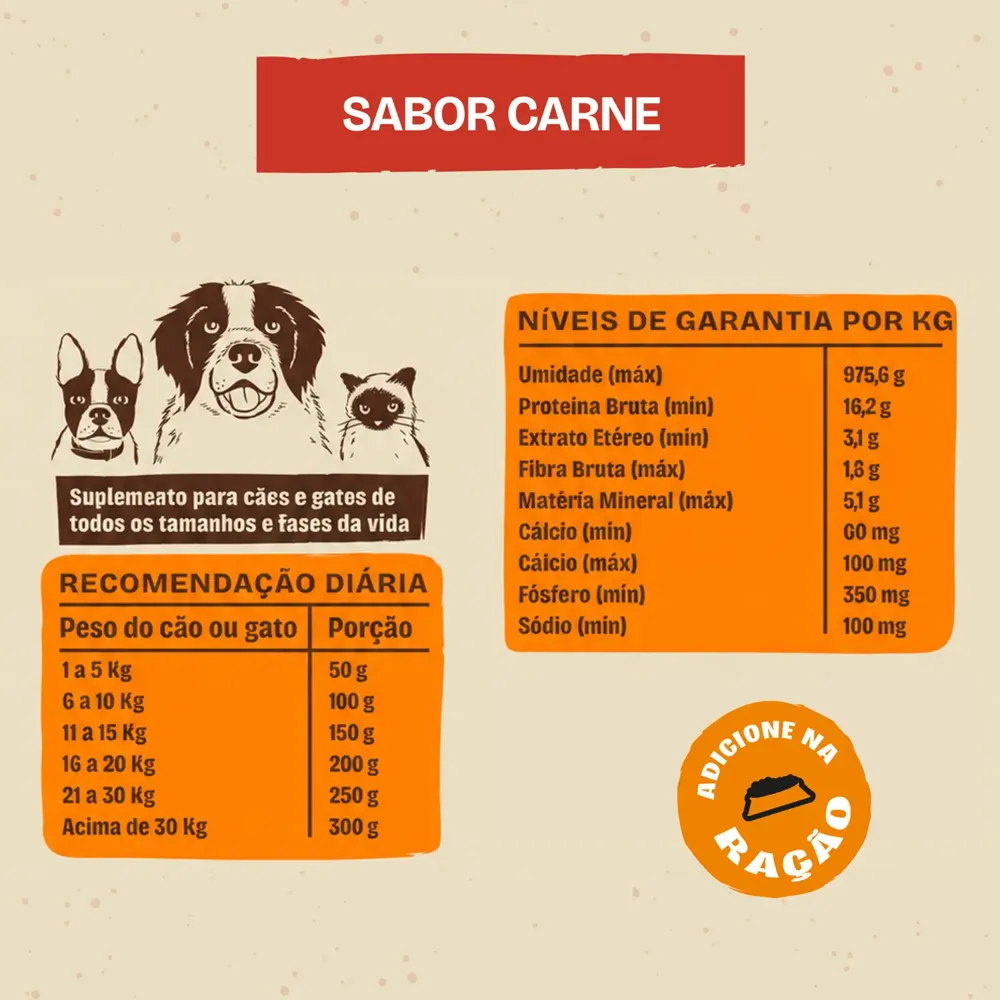 Caldo de Ossos Olivia para Cães e Gatos Carne — foto 4