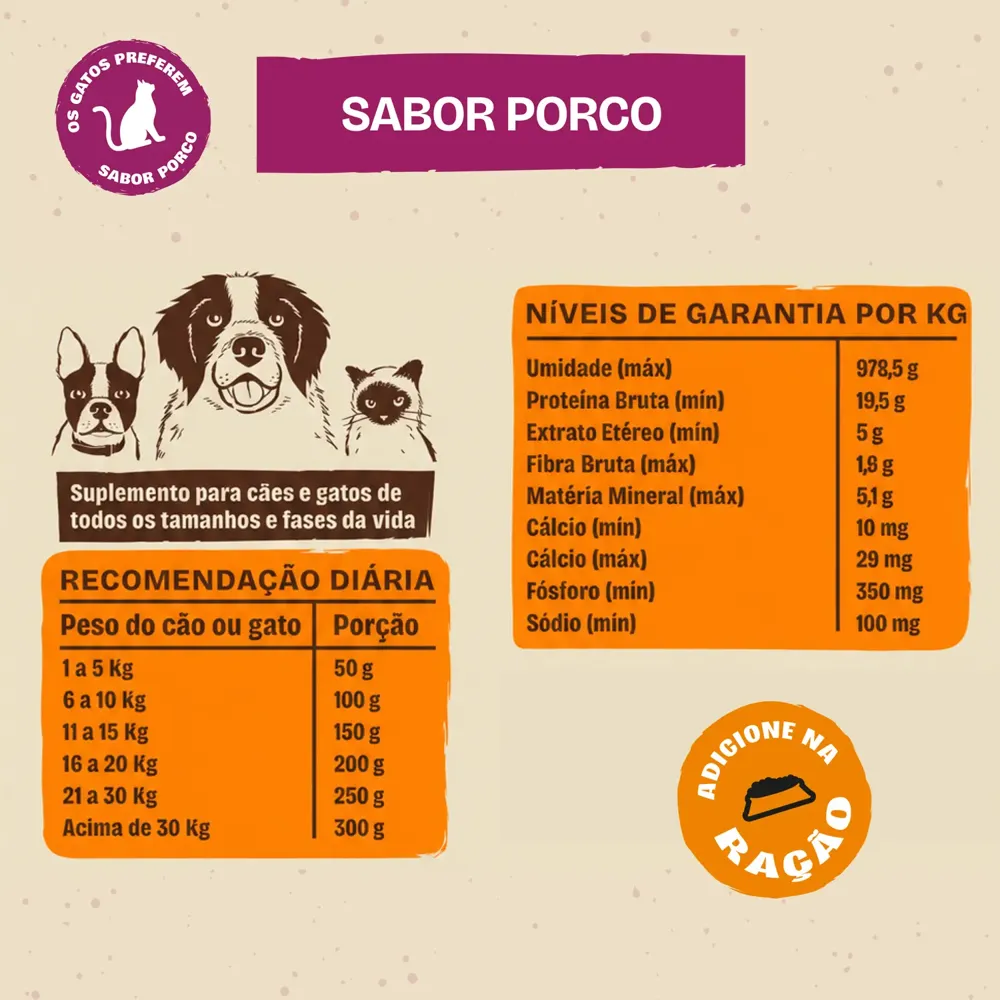 Caldo de Ossos Olivia para Cães e Gatos Porco — foto 4