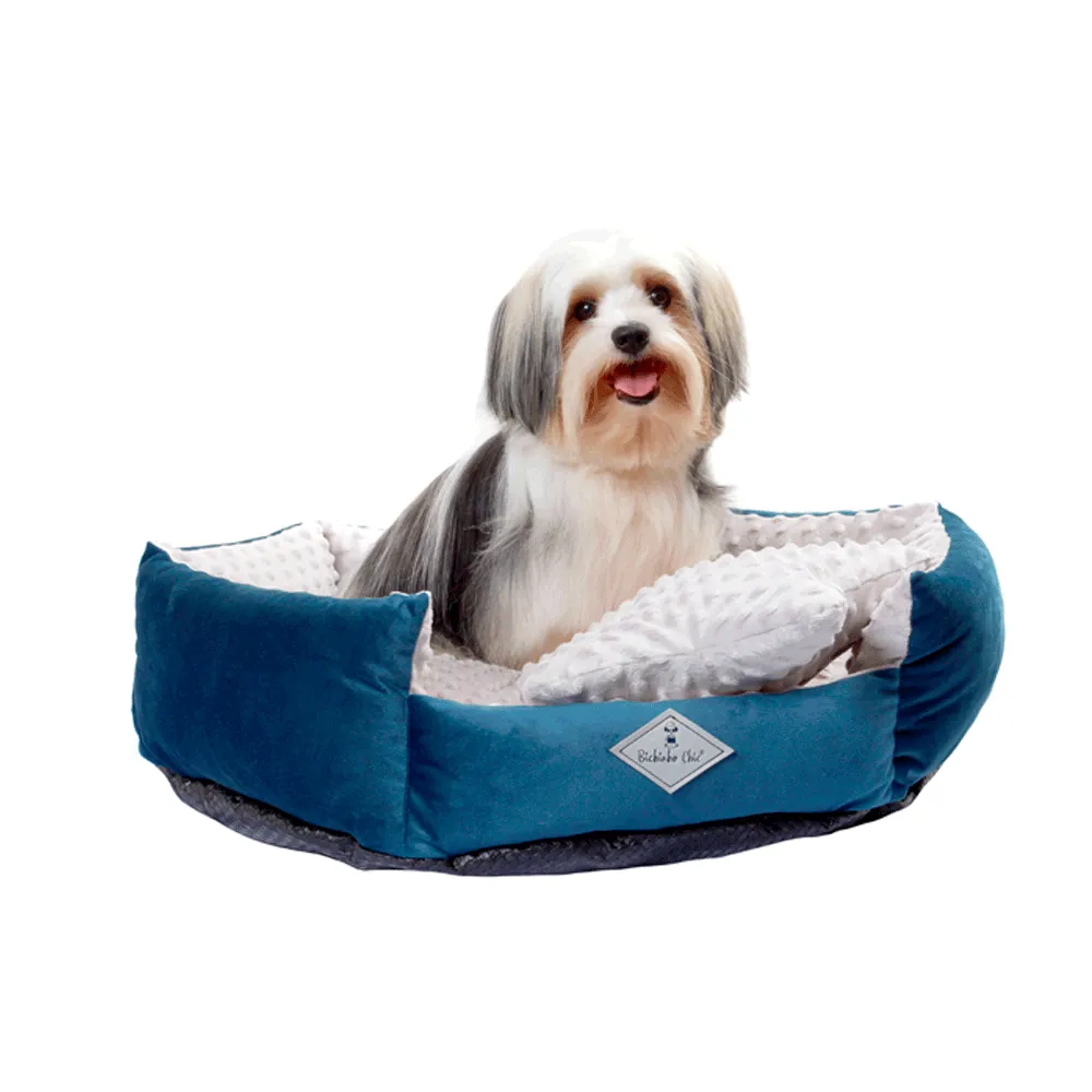 Cama Bubble Azul Bichinho Chic — foto 4