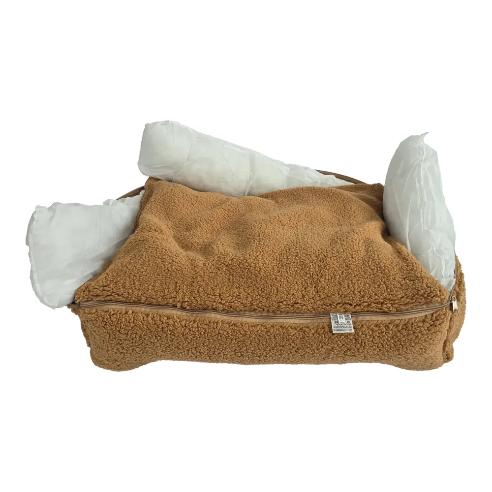 Cama Retangular Xandrez Bichinho Chic Marrom — foto 3