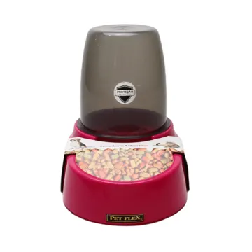 Comedouro Automático Pet Flex Rosa
