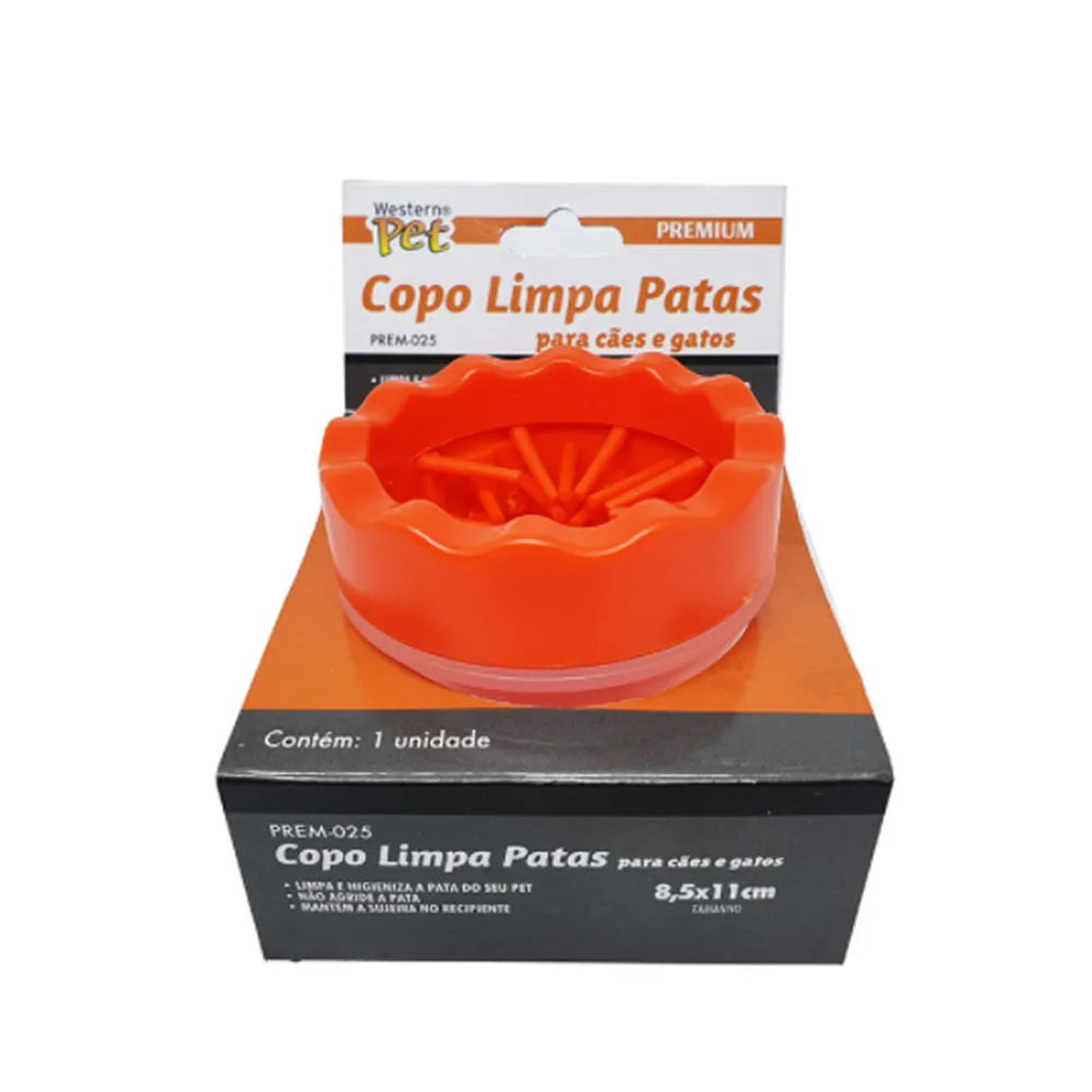 Copo Limpa Patas para Cães Western