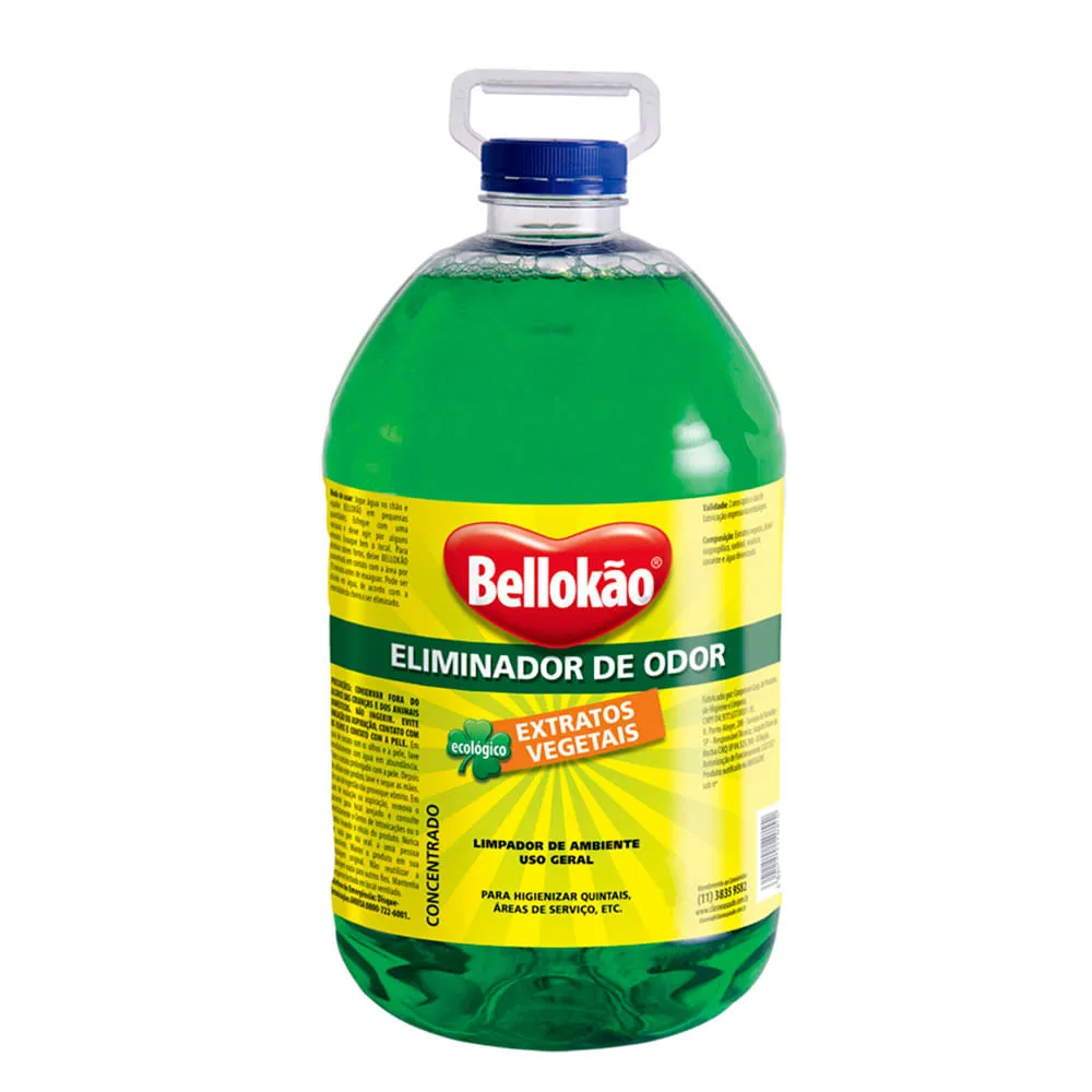 Eliminador de Odores Extratos Vegetais Bellokão