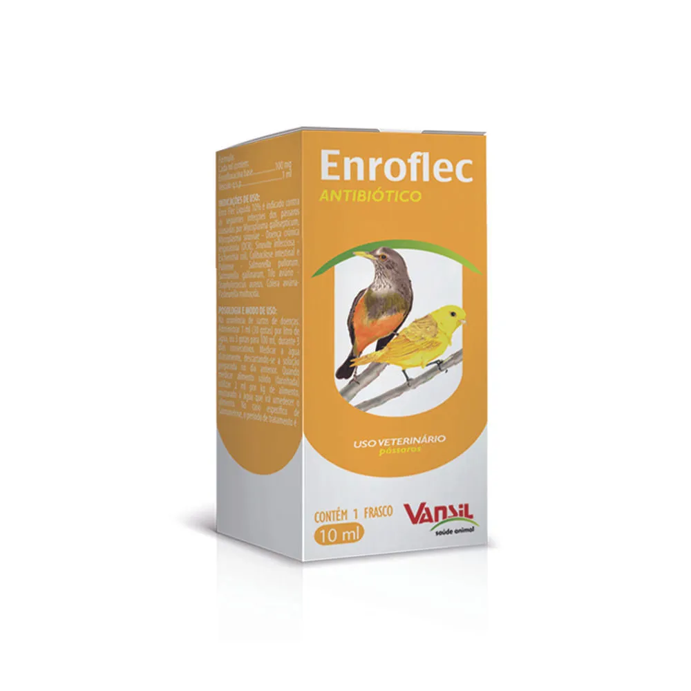 Enroflec Antibiótico para Aves Vansil