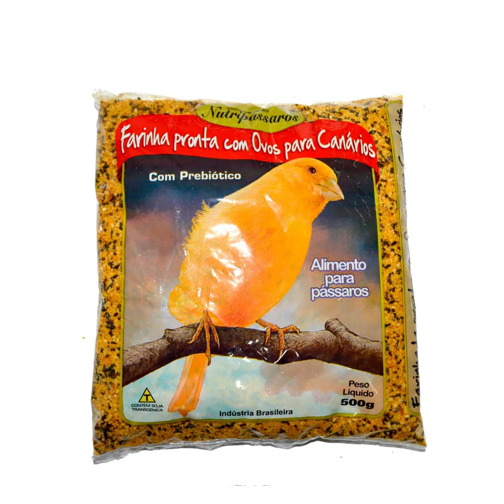 Farinhada Pronta com Ovos Canário Nutripássaros