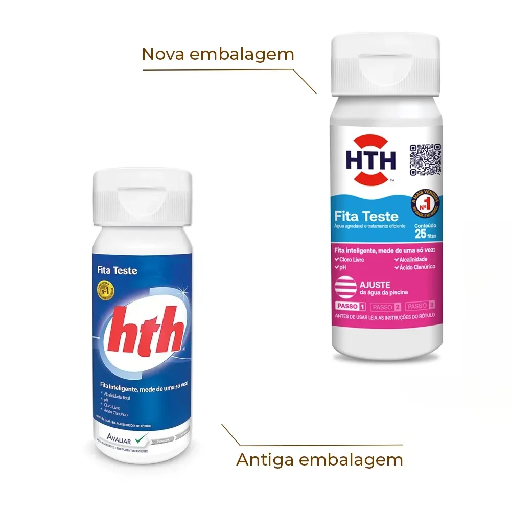 Fitas de Teste HTH para Água de Piscina — foto 2