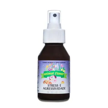 Floral Vet Spray Stress e Agressividade Animal Flower