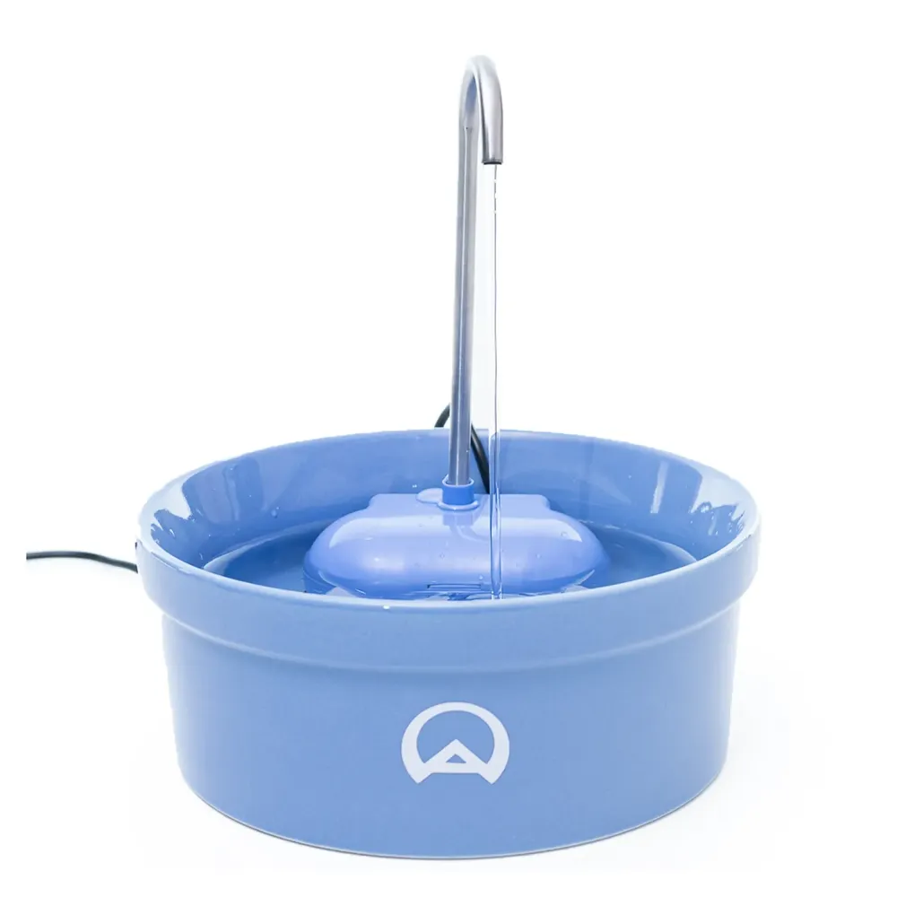 Fonte Bebedouro e Purificador Aqua Porcelain Amicus Bivolt Azul — foto 2