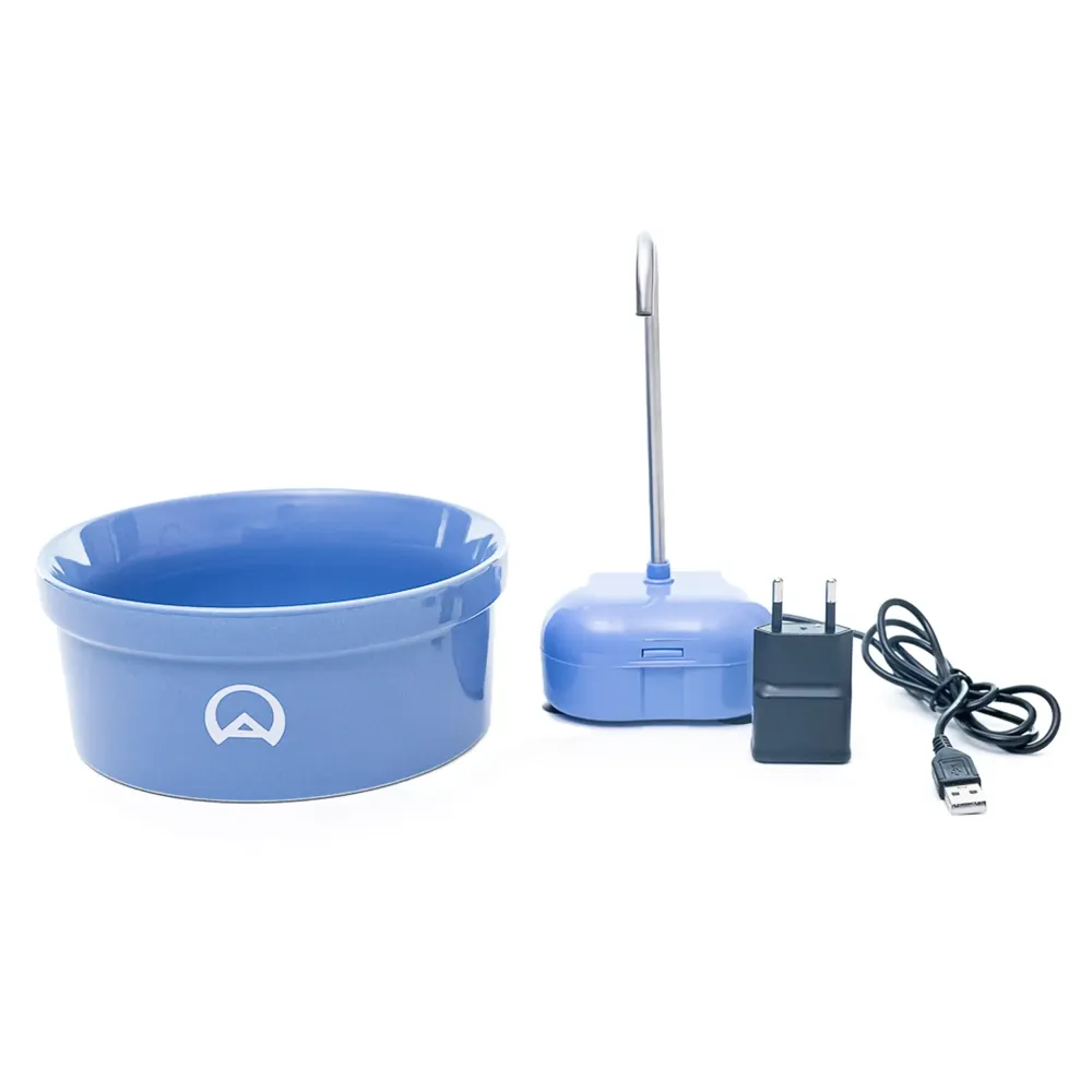 Fonte Bebedouro e Purificador Aqua Porcelain Amicus Bivolt Azul — foto 3